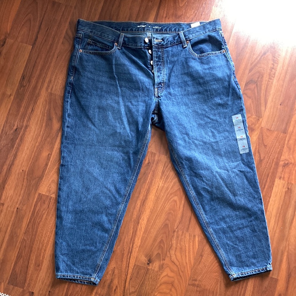 Slouchy taper jeans